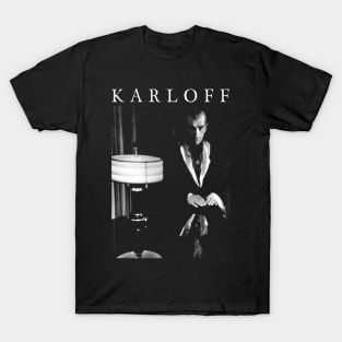 BORIS KARLOFF - Black Cat T-Shirt